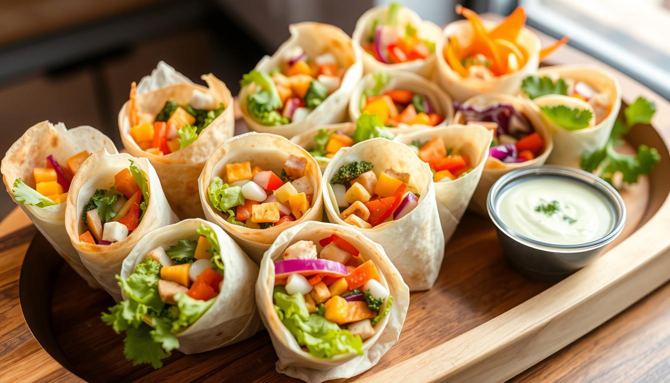 Cómo Hacer Mini Wraps Llenos de Sabor