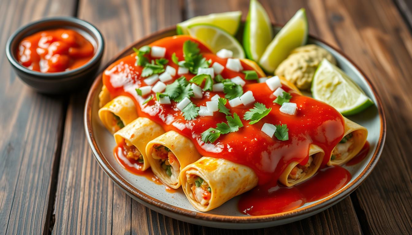 Cómo Preparar Mini Enchiladas Mexicanas