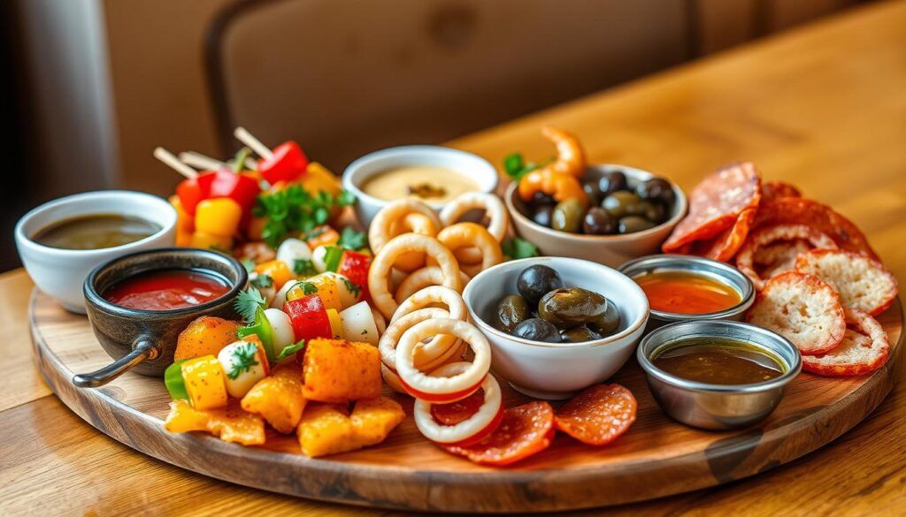 menú de tapas menú de tapas