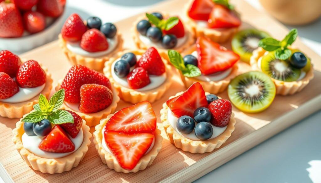 mini tartas frías