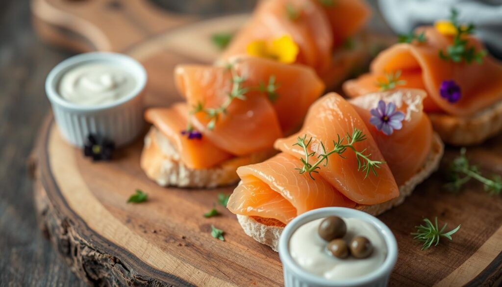 presentación gourmet