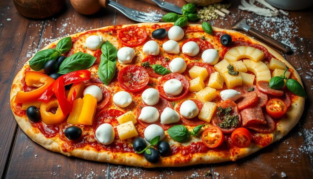 toppings para pizza