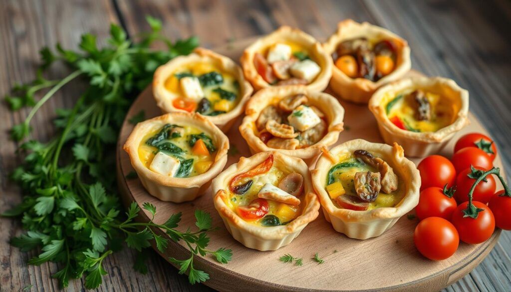 Recetas de mini quiches